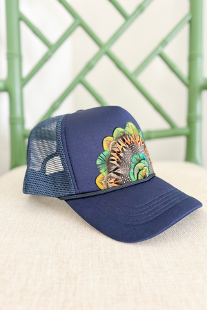 Amanda Feather Trucker Hat