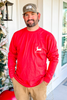 Struttin Cotton Butcher's Christmas Long Sleeve T-Shirt