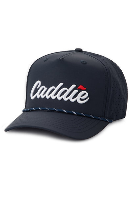 Caddie | Rope Hat in Navy/White