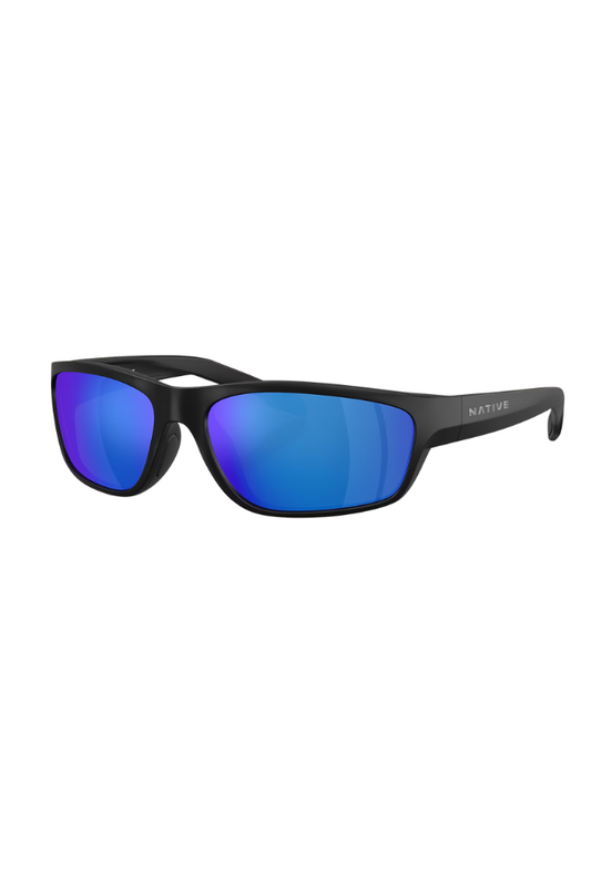 Native | Craggy Sunglasses in Matte Black