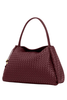 Katie Loxton | Nova Hand Woven Large Shoulder Bag in Cherry
