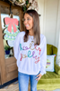 Holly Jolly Sweatshirt in White