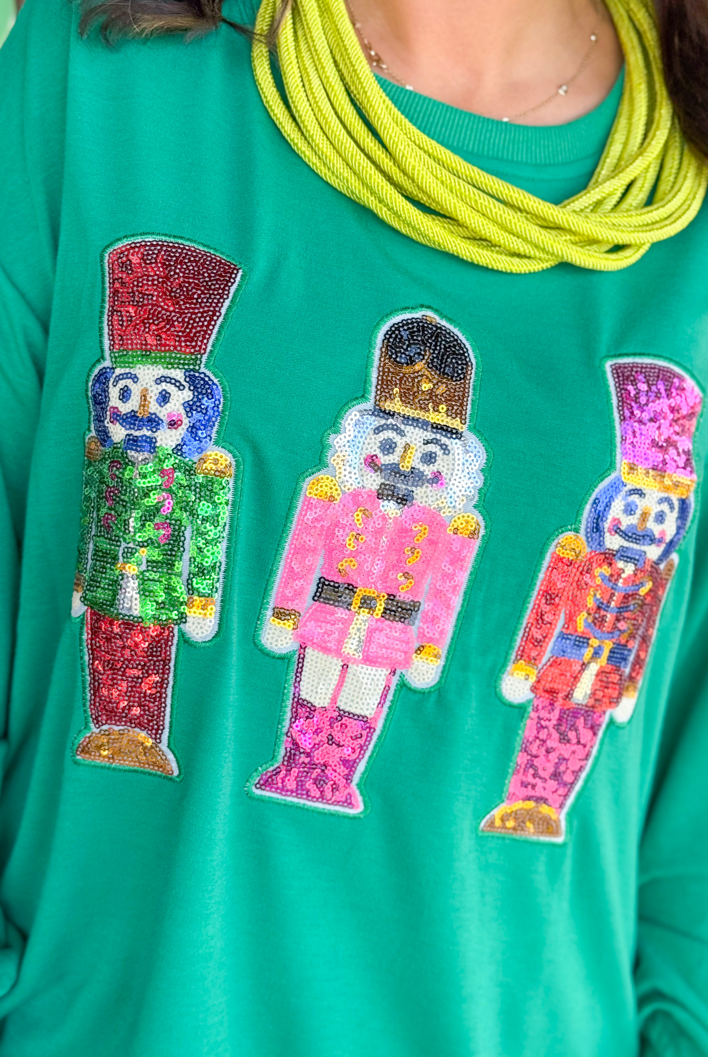 Nutcracker Sweatshirt in Green