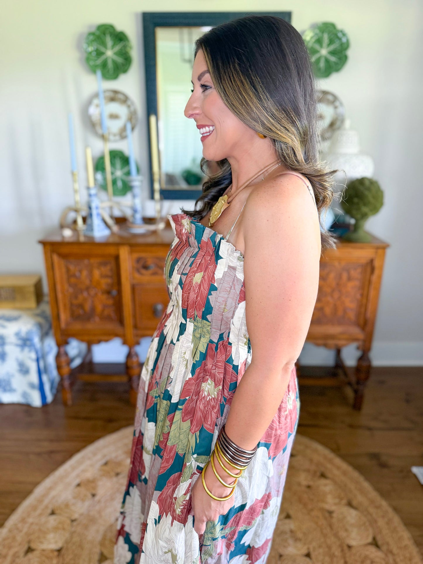 Evergreen Estate Midi Dress