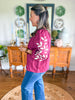 Burgundy Vine Blouse