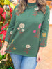 Evergreen Wishes Sweater Top