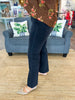 Brandy Mid Rise Crop Straight Jeans