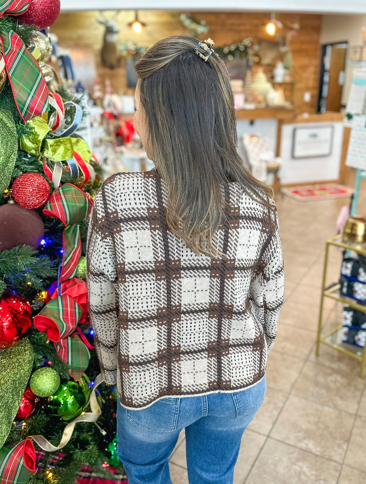 Tartan Tidings Sweater