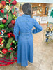 Elegant Estate Denim Dress