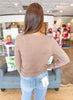 Classic Comfort Sweater Top in Mocha