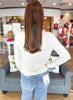Classic Comfort Sweater Top in Cream