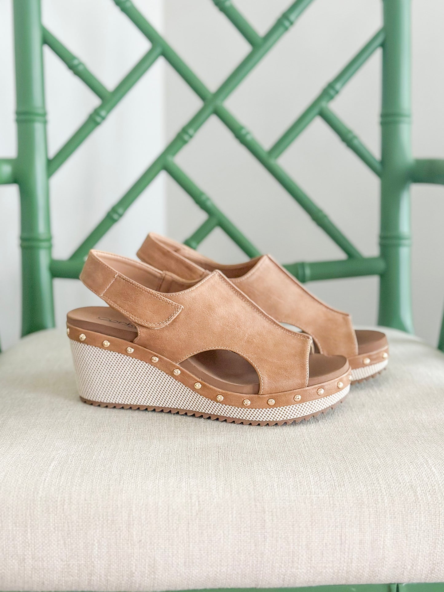 Corkys For Keeps Wedge in Caramel