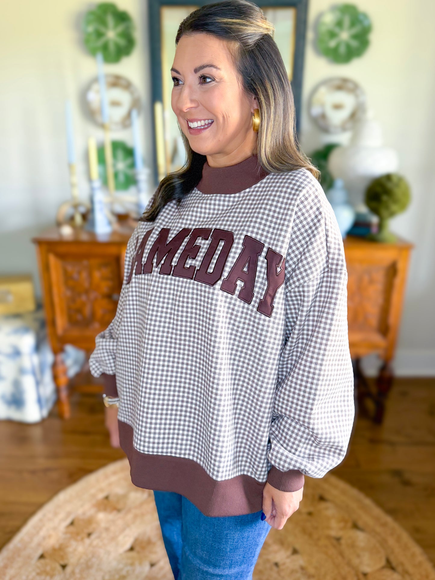 The Darling Effect | Gameday Mockneck Sweatshirt
