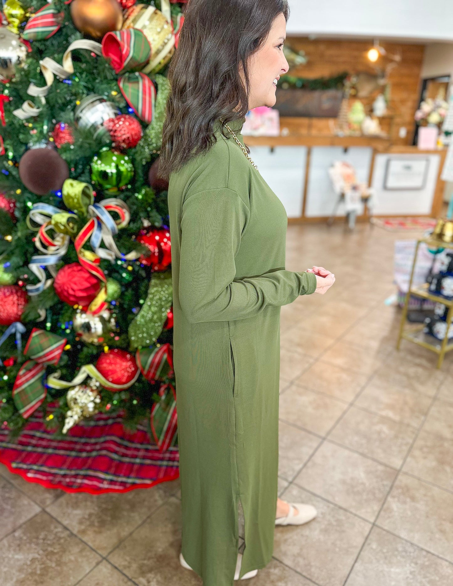 Winter Essence Maxi Dress