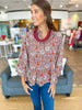Petals & Peplum Top