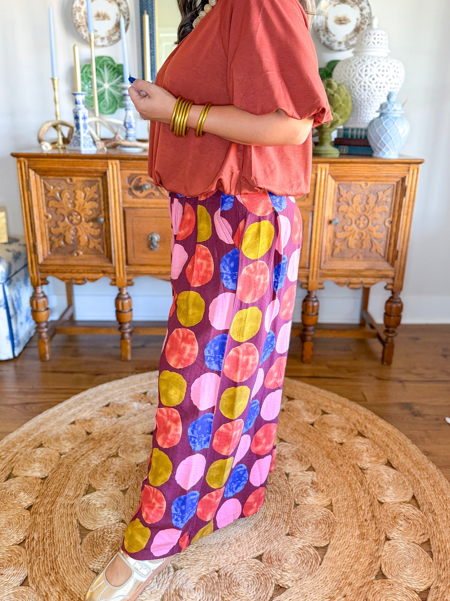 Color Theory Wide Leg Pant