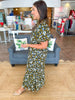 Twilight Garden Midi Dress