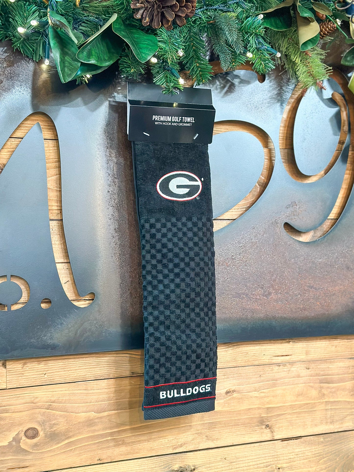 Georgia Embroidered Golf Towel