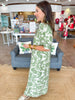 Sage In Bloom Maxi Dress