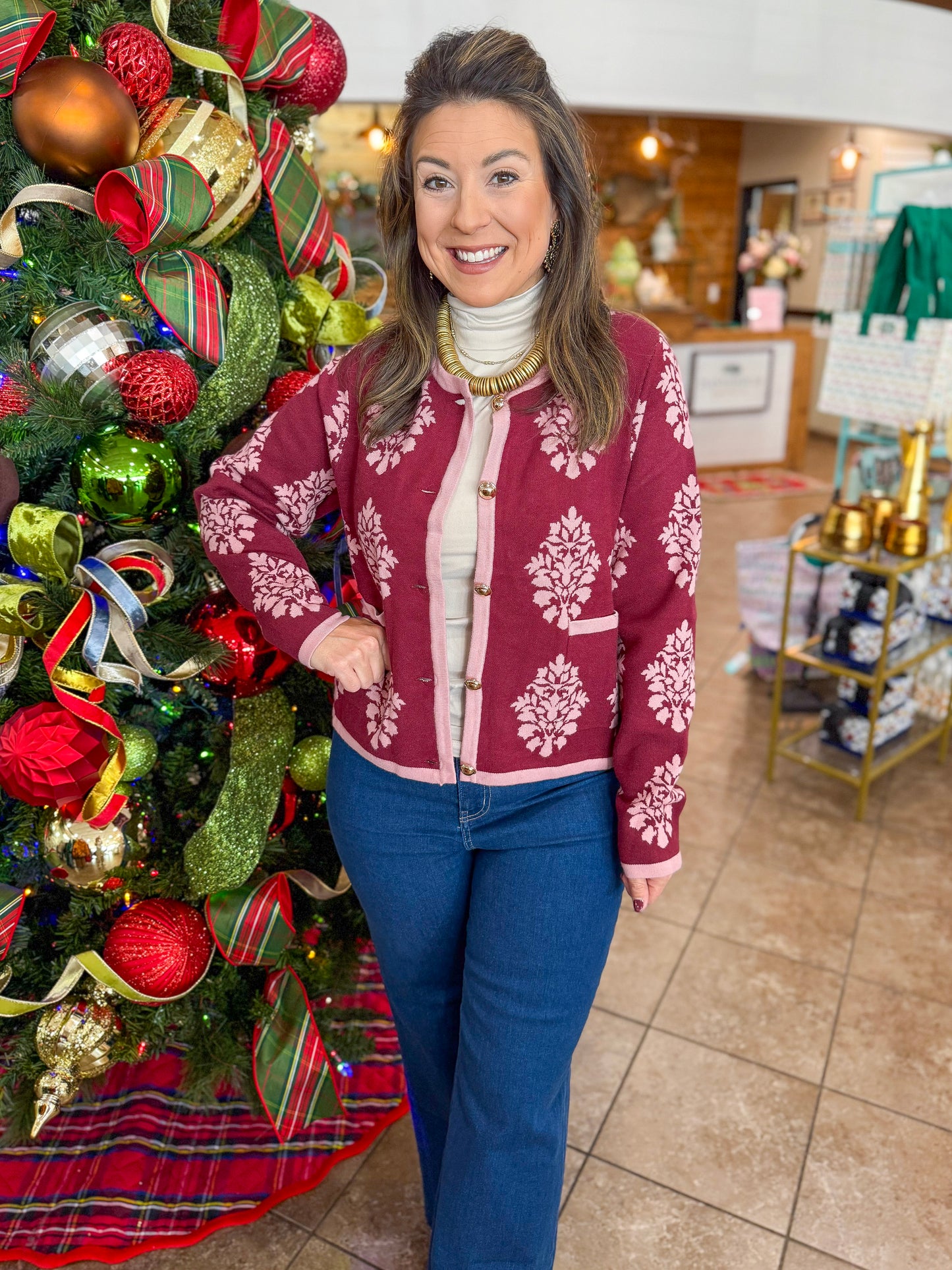 Holiday At Home Cardigan