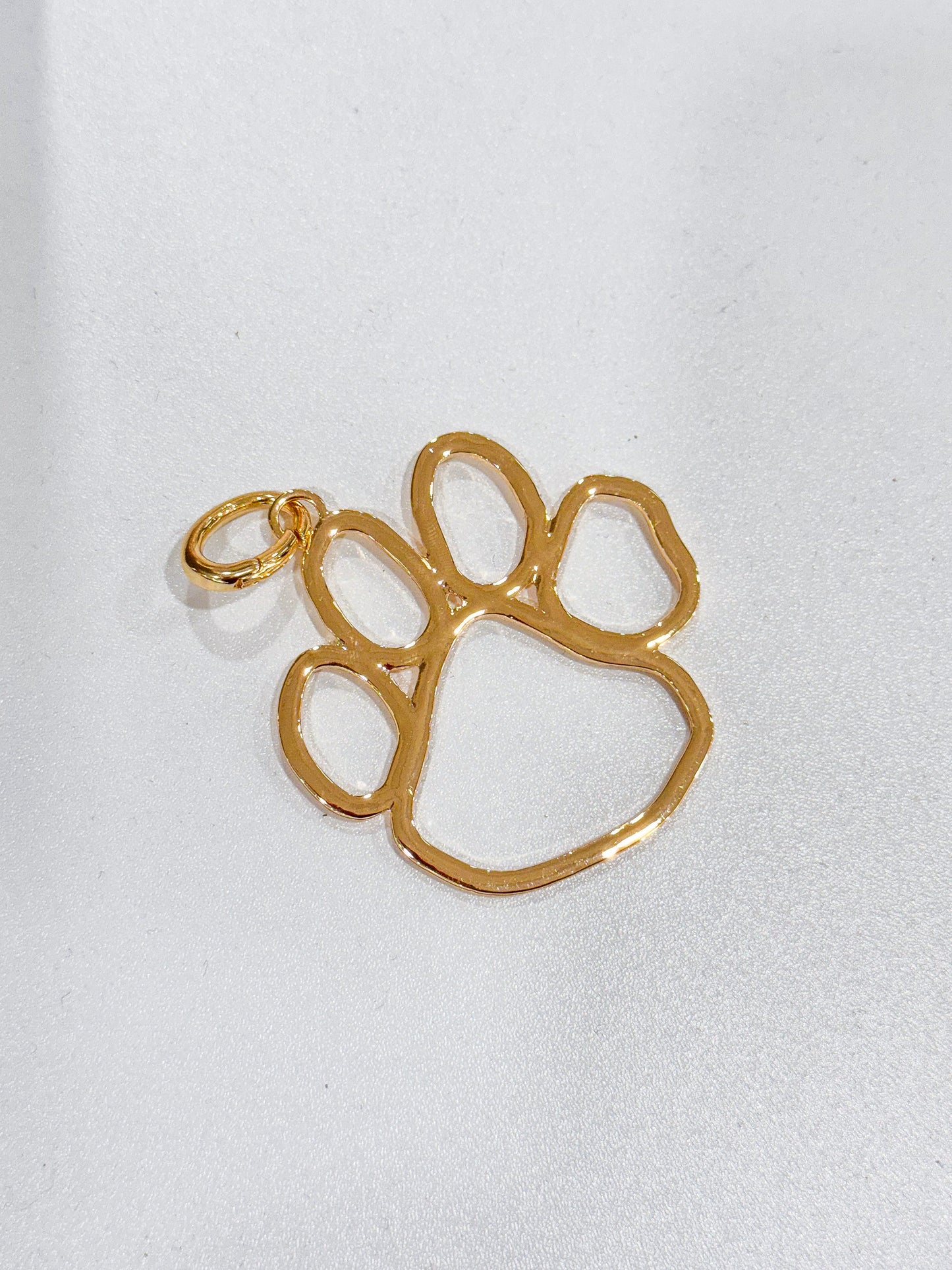 Outline Paw Charm