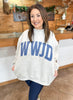 WWJD & AMEN Reversible Sweatshirt