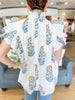 Victoria Dunn Jasmine Blouse in Java