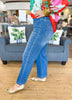 Mica High Rise Cropped Wide Leg Jeans