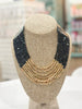 The Michelle Black/Gold Necklace