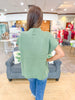 Maple Avenue Sweater Top in Sage