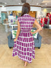 Harvest Hues Midi Dress in Wine