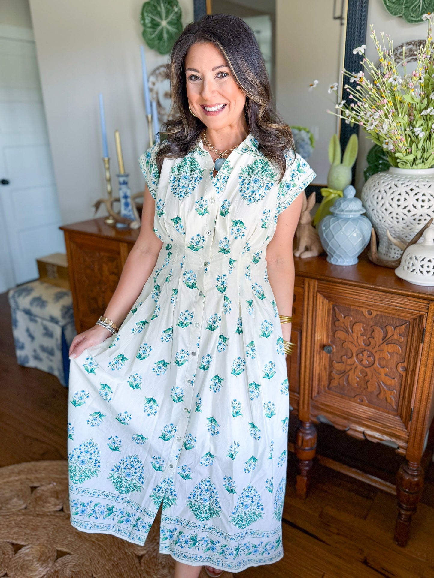 Sweet Magnolia Midi Dress