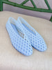 The Amalfi Jelly Flats in Light Blue
