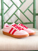 Corkys | Heads Up Sneakers in Red/Pink