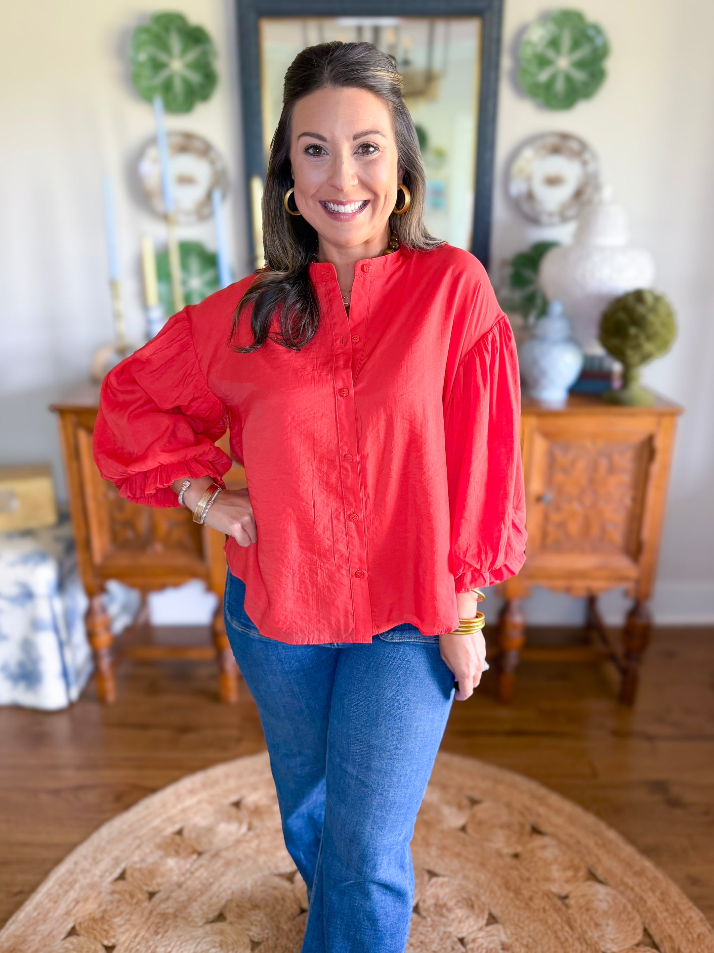 Cardinal Lane Blouse