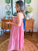 Americana Charm Tie-Back Dress