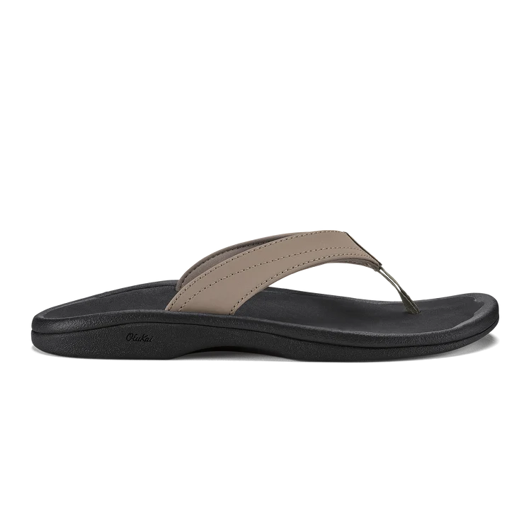 Olukai | Women's 'Ohana in Warm Taupe/Black