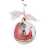 Santa Sleigh Ornament