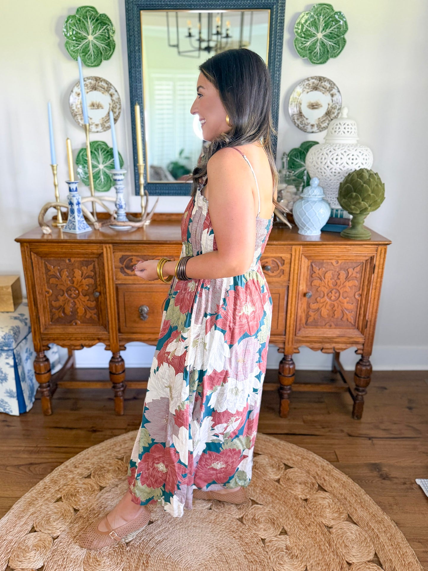 Evergreen Estate Midi Dress