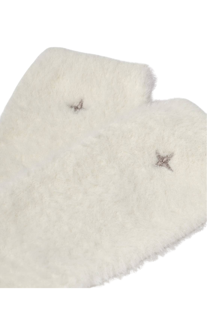 Katie Loxton | Gift Boxed Fluffy Star Socks in Off White