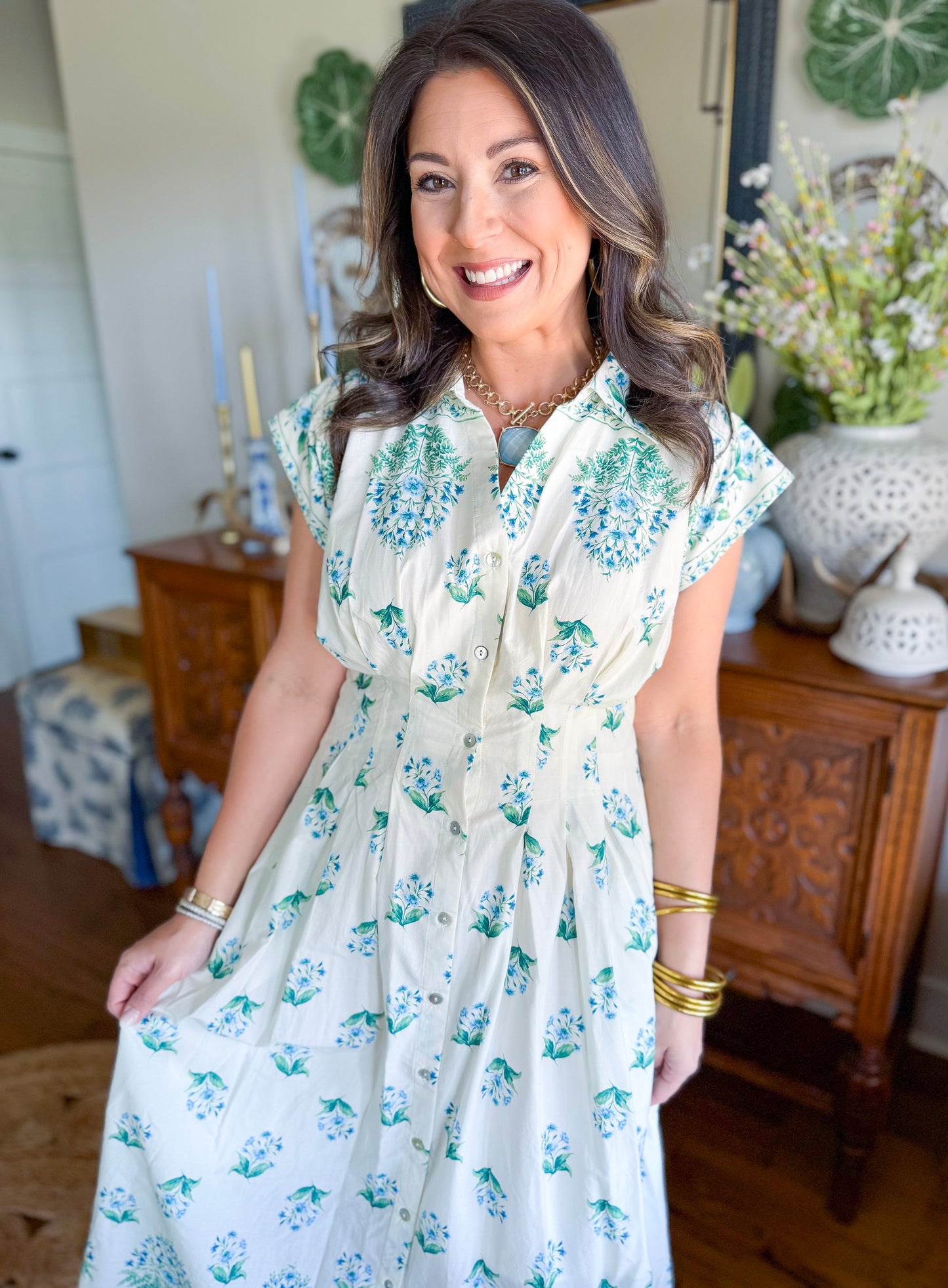 Sweet Magnolia Midi Dress