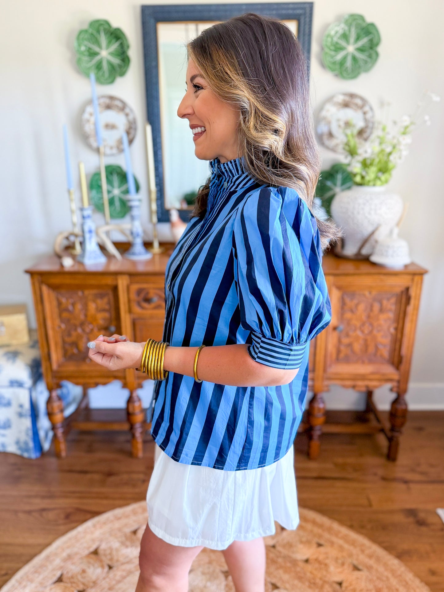 Uptown Stripe Top