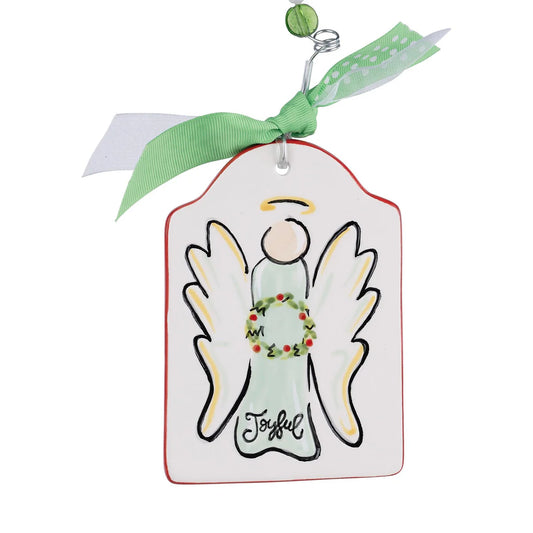 Joyful Angel Flat Ornament