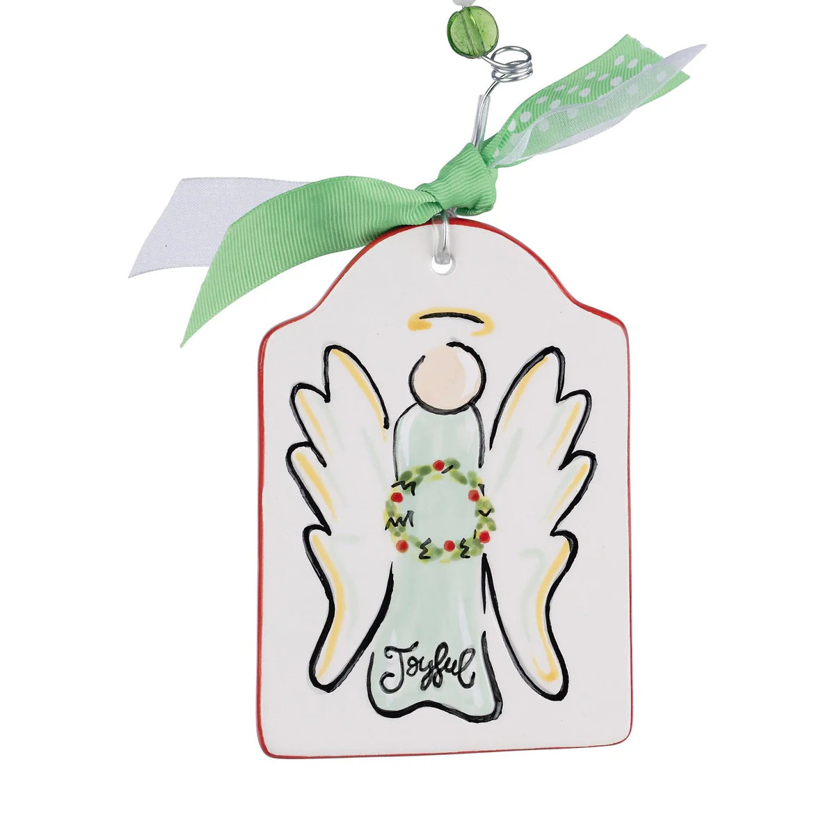 Joyful Angel Flat Ornament