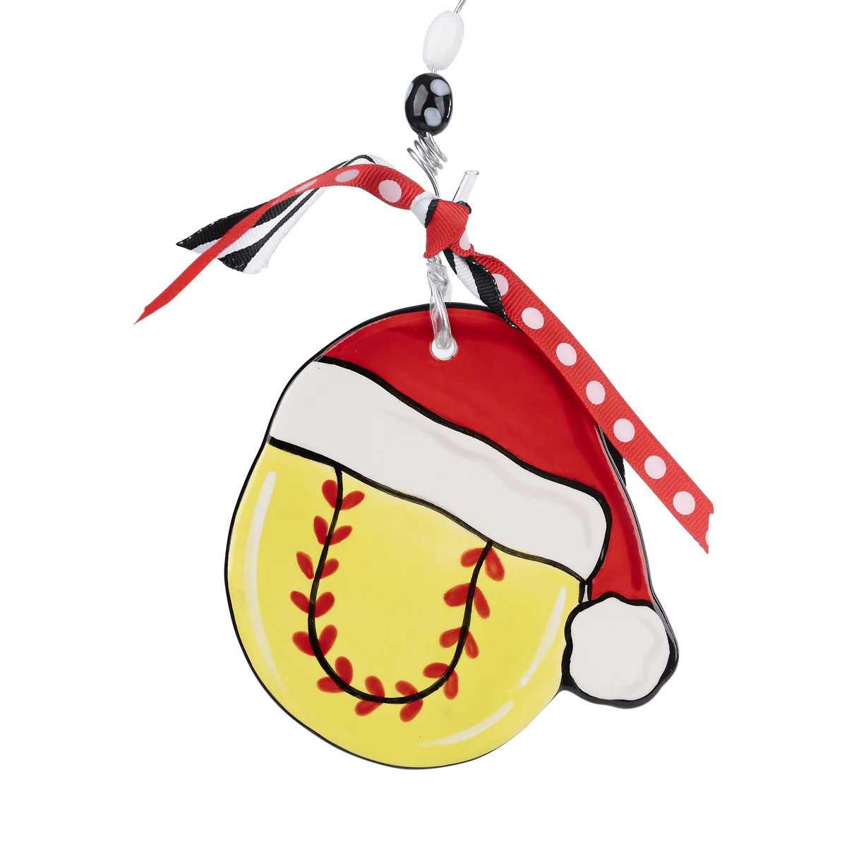 Softball Flat Ornament
