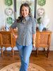 Adrienne | Jodie Top in Black Gingham