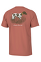 Southern Point GREYTON SHORT SLEEVE TEE in Chili Oil