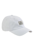 Gen Teal | White Cotton Twill Patch Hat