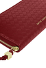 Katie Loxton | Nova Woven Texture Large Wallet in Crimson