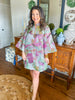 Brianna Cannon Caftan in Splash of Spring Metallic